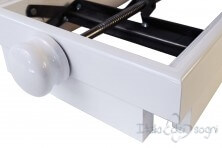 Panchetta "Mascagni" - velluto grigio