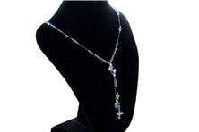 Rosario in argento