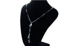 Rosario in argento