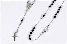 Rosario in argento