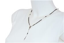 Rosario in argento