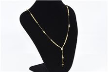 Rosario in argento