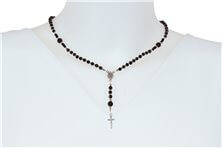 Rosario in argento