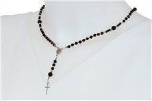Rosario in argento