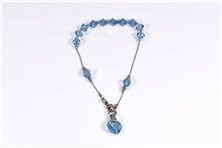 Parure swarosky azzurro