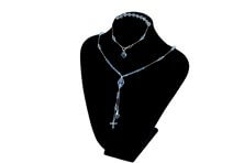 Parure swarosky azzurro