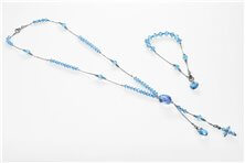 Parure swarosky azzurro