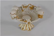 Alzata centrotavola in ceramica