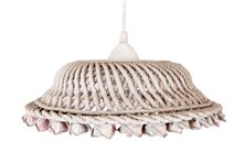 Lampada sospesa intrecciata