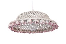 Lampada sospesa intrecciata