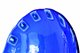 Centrotavola in vetrofusione blu
