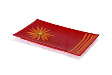 Svuotatasche rettangolare rosso