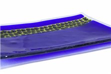 Svuotatasche rettangolare blu