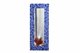 Specchio stretto a mosaico blu
