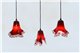 lustres tris rouge