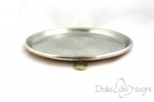 Handmade round heavy copper
