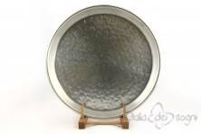 Handmade round heavy copper