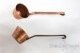 Handmade copper ladles-set