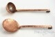 Handmade copper ladles-set