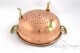 Handmade copper strainer