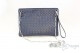 Pochette intrecciata in pelle di vitello