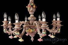 Lampadario a otto luci