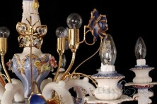 Lampadario a otto luci
