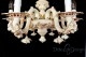 Candelabro con fiori