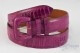 Women’s belt in suede leather