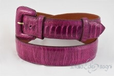 Women’s belt in suede leather