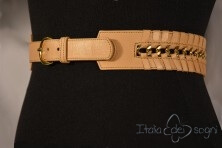 Women’s sash belt in soft Nappa