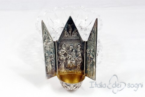 “Triptych” holy water font 