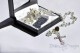 Rosaire en argent et Swarovski