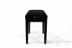 Small Bench for Piano “Rossini” - black velvet