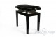 Small Bench for Piano “Rossini” - black velvet