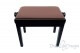 Small Bench for Piano “Rossini” - real leather brown