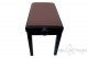 Tabouret de piano « Rossini» - veritable cuir marron