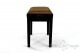 Tabouret de piano « Rossini» - velours noisette