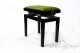 Small Bench for Piano “Rossini” - green velvet