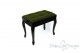 Small Bench for Piano “Vivaldi” - green velvet