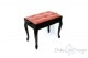 Small Bench for Piano “Vivaldi” - pink velvet