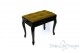 Tabouret de piano « Vivaldi» - velours d'or