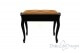 Small Bench for Piano “Vivaldi” - hazelnut velvet