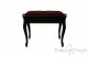 Tabouret de piano « Vivaldi» - velours bordeaux
