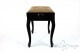 Small Bench for Piano “Vivaldi” - beige velvet