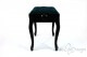 Small Bench for Piano “Vivaldi” - light blue velvet