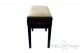 Tabouret de piano « Verdi» - velours beige