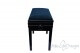 Small Bench for Piano “Verdi” - blue velvet