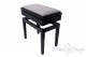 Small Bench for Piano “Verdi” - gray velvet
