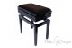 Small Bench for Piano “Verdi” - brown velvet